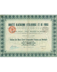 Société Algérienne d'Eclairage et de Force (1923)
