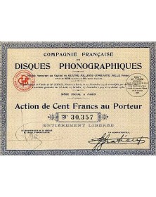 Cie Française de Disques Phonographiques