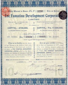 The Famatina Development Corporation Ltd.