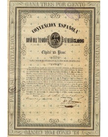 Convencion Española - Bono Del Tesoro