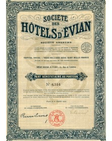 Sté des Hôtels d'Evian