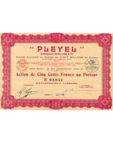 Pleyel (anc. Pleyel-Lyon & Cie)