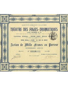 Théâtre des Folies-Dramatiques, Léon Nunès et Cie