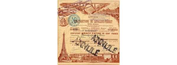 History of the Société de Constructions de Levallois-Perret