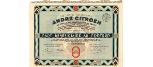 La société André Citroën