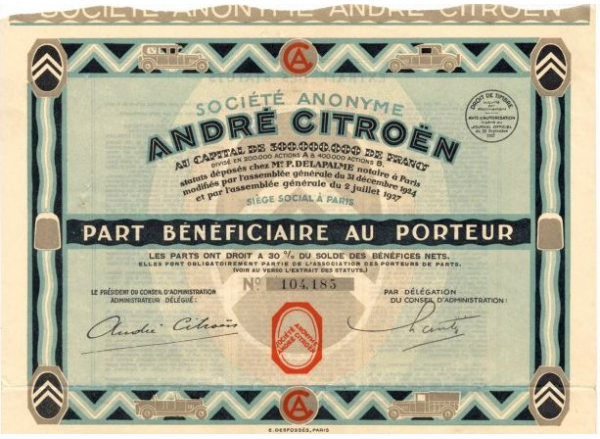 The André Citroën company